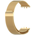 Bransoleta Milanese do Samsung Galaxy Fit 3, Złota