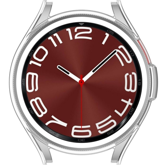 Etui do Samsung Galaxy Watch 6 Classic 43mm, Przezroczyste