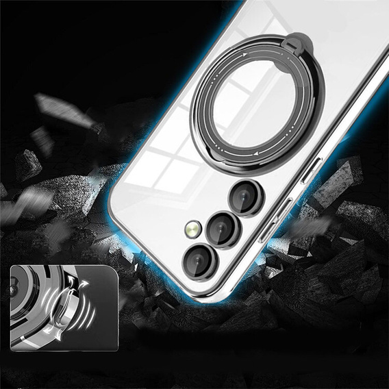 Etui Magnetyczne do Samsung Galaxy A54 5G, do MagSafe, czarne