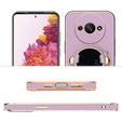 Etui do Xiaomi Redmi A3, Astronaut, fioletowe