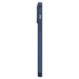 Etui Spigen do iPhone 14 Pro, Silicone Fit MagSafe, Navy Blue