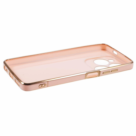 Etui do Infinix Hot 40i, Glamour CamShield, różowe rose gold