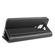 Etui Wallet do Xiaomi Redmi Note 9, Genuine Leather, Black