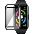 2w1 Etui z osłoną na ekran do Huawei Band 6/7, Czarne