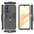 Etui do Realme C33, Kickstand Ring, czarne