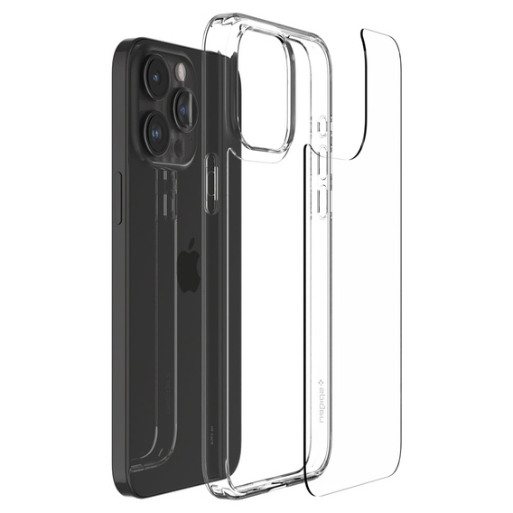 Etui Spigen do iPhone 15 Pro Max, AirSkin Hybrid, Przezroczyste