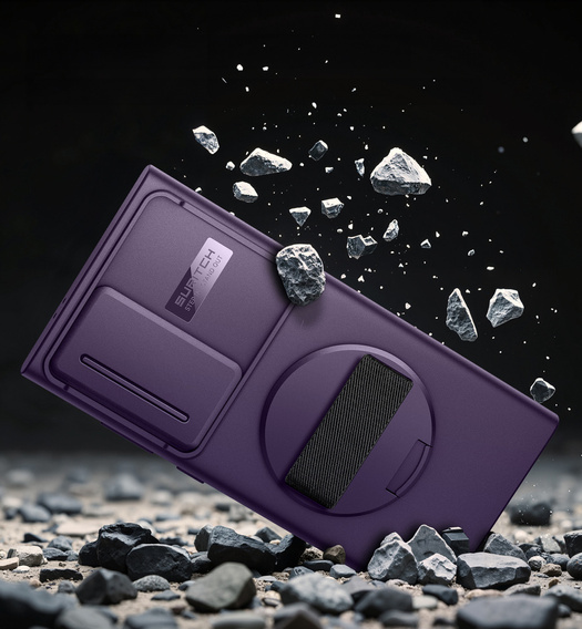 Etui do Samsung Galaxy S24 Ultra, Suritch, fioletowe