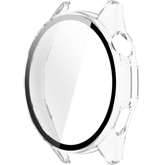 2w1 Etui + Szkło Hartowane do Huawei Watch GT 6 46mm, Przezroczyste