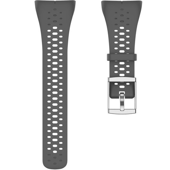 Pasek Silikonowy do Polar M400/M430, szary