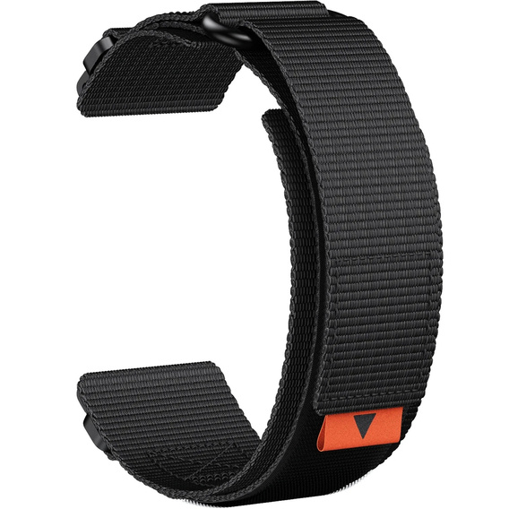 Pasek Nylonowy Quickfit do Garmin Fenix 5/6/6 PRO/7/8 47mm Forerunner 965/955/945, Czarny