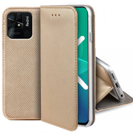 Etui Smart Magnet do Xiaomi Redmi 10C, Gold