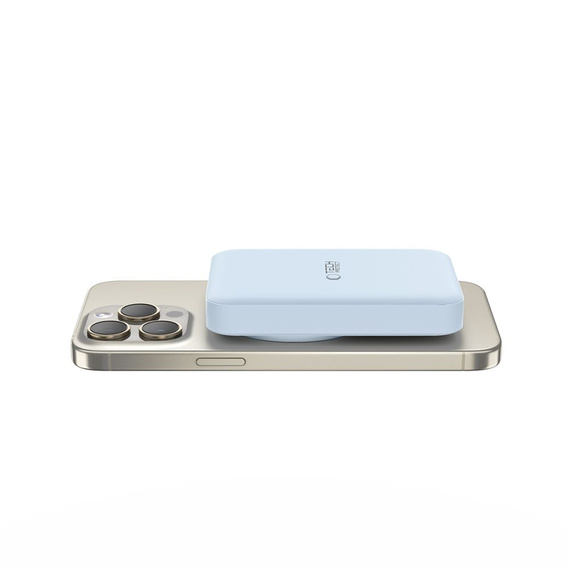 Tech-Protect Power Bank 10000mAh LifeMag MagSafe, niebieski