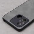 Etui do Xiaomi Redmi 12C, ERBORD Business, z blaszką do uchwytów samochodowych, jasnoszare