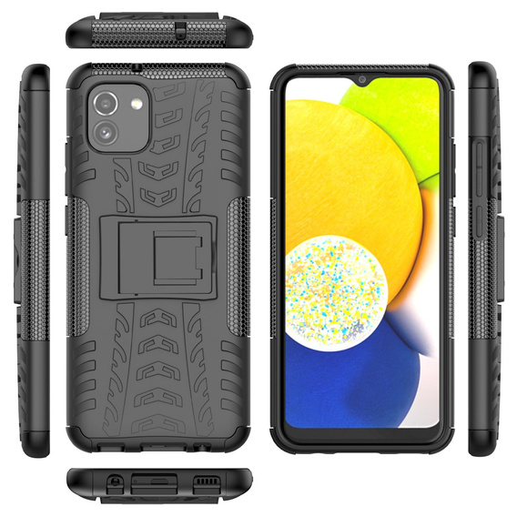 Etui do Samsung Galaxy A03, Tire Armor, czarne