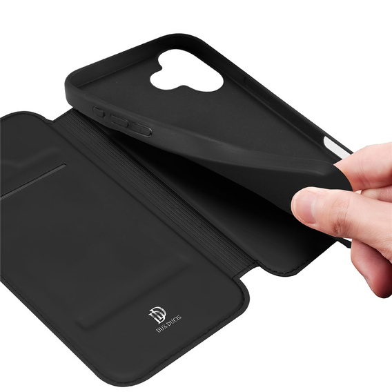 Etui Dux Ducis do iPhone 17, Skinpro, czarne