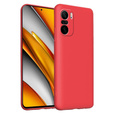 Etui do Xiaomi Mi 11i / POCO F3, Silicone Lite, czerwone