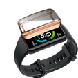 2w1 Etui z osłoną na ekran do Huawei Band 6/7, Różowe Złoto