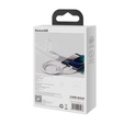 Baseus kabel 3‑w‑1 Superior 1,5 m (USB‑Lightning‑USB‑C‑Micro USB) - Biały