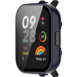 2w1 Etui + Szkło Hartowane do Xiaomi Redmi Watch 3, Granatowe