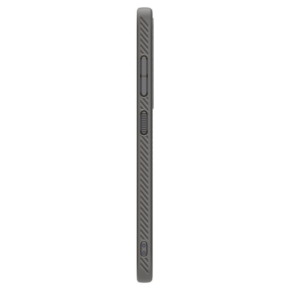 Etui Spigen do Samsung Galaxy S25, Liquid Air, szare + Szkło Hartowane 9H