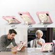 Etui dla dzieci do Xiaomi Redmi Pad SE 8.7", pancerne, różowe