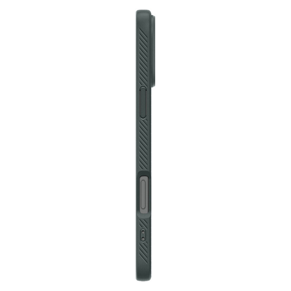 Etui Spigen do iPhone 16 Pro, Liquid Air, zielone + Szkło hartowane