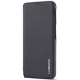Etui z klapką do Samsung Galaxy S22+ Plus 5G, LC.IMEEKE, czarne