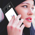 Etui do Google Pixel 7 Pro 5G, Fusion Hybrid, z ochroną aparatu, przezroczyste / czarne