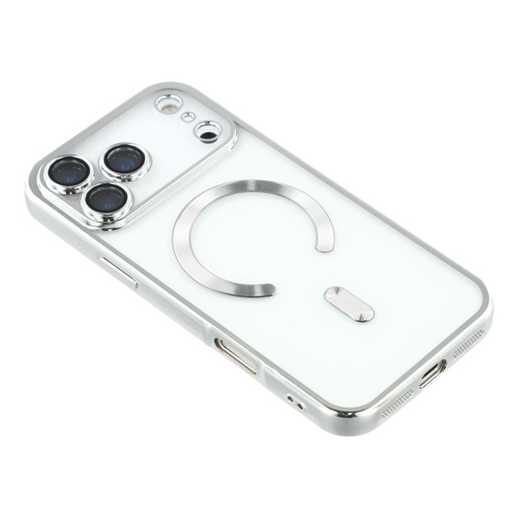 Etui do iPhone 17 Pro Electro MagSafe – srebrne