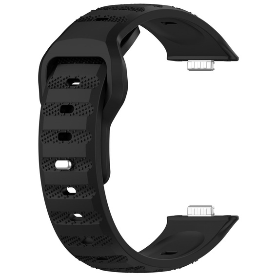 Pasek Silikonowy do Huawei Watch Fit 4 / 4 Pro / 3, Czarny