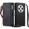 Etui z klapką do Xiaomi Redmi 14C / Xiaomi Poco C75, Wallet Zipper Pocket, czarne