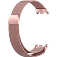 Pasek Bransoleta Milanese do Xiaomi Smart Band 10 / 9 / 8, Różowy