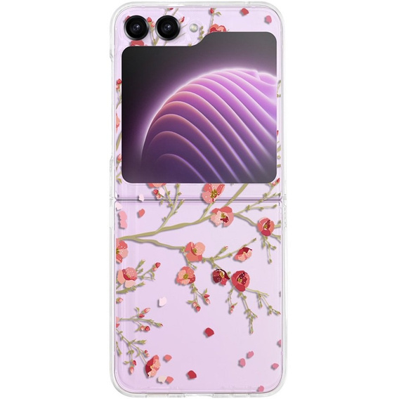 Etui Hard Case do Samsung Galaxy Z Flip 5 5G, Pink Flowers