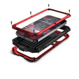 Etui do iPhone 13, R-JUST, pancerne, czerwone