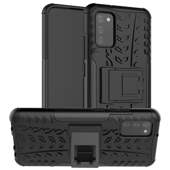 Etui do Samsung Galaxy A02s, Tire Armor, czarne