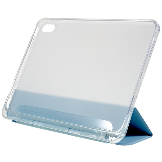 Etui do iPad 11" 2025 A16 (11 gen.) / iPad 10.9" 2022 (10 gen.), Pencil Hybrid, z miejscem na rysik, niebieskie