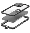 Etui wodoodporne do iPhone 14 Pro Max, Redpepper, do MagSafe, czarne