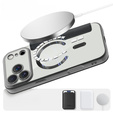 Etui z klapką do iPhone 17 Pro Max, RFID Wallet MagSafe z ochroną aparatu, czarne