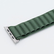 Pasek Nylonowy do Apple Watch 1/2/3/4/5/6/7/8/9/10/SE/Ultra/Ultra 2 42/44/45/46/49mm, Zielony