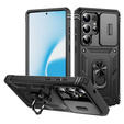 Etui do Samsung Galaxy S25 Ultra, KickStand Camera Lens, czarne