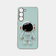 Etui do Samsung Galaxy S23 Plus, Astronaut, zielone