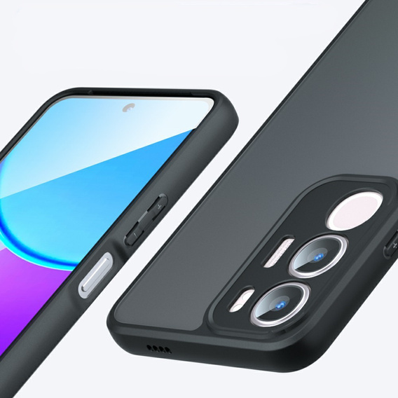 Etui do Vivo Y19s, Fusion Hybrid, przezroczyste