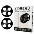 2x Szkło hartowane na aparat ERBORD do Honor Magic 8 Pro, Czarne