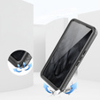 Etui Wodoodporne IP68 do Google Pixel 8 Pro, czarne