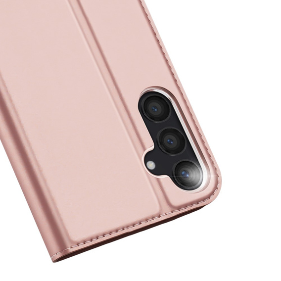 Etui Dux Ducis do Samsung Galaxy S24, Skinpro, różowe rose gold