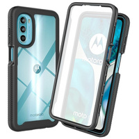 Etui do Motorola Moto G52 4G / G82 5G, Shockproof, z folią, czarne