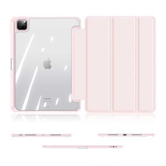 Etui do iPad Pro 13" 2024 (7 gen.), Dux Ducis TOBY, różowe
