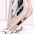 Etui Wristband Kickstand do Samsung Galaxy Z Flip7 FE / Z Flip6, Różowe
