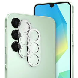 2x Szkło hartowane na aparat ERBORD do Samsung Galaxy A16 / A16 5G, Przezroczyste