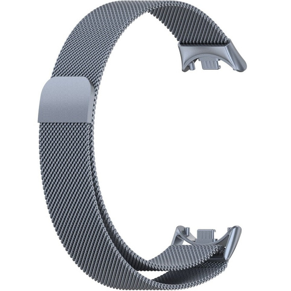 Bransoleta Milanese do Xiaomi Smart Band 10 / 9 / 8, Szary